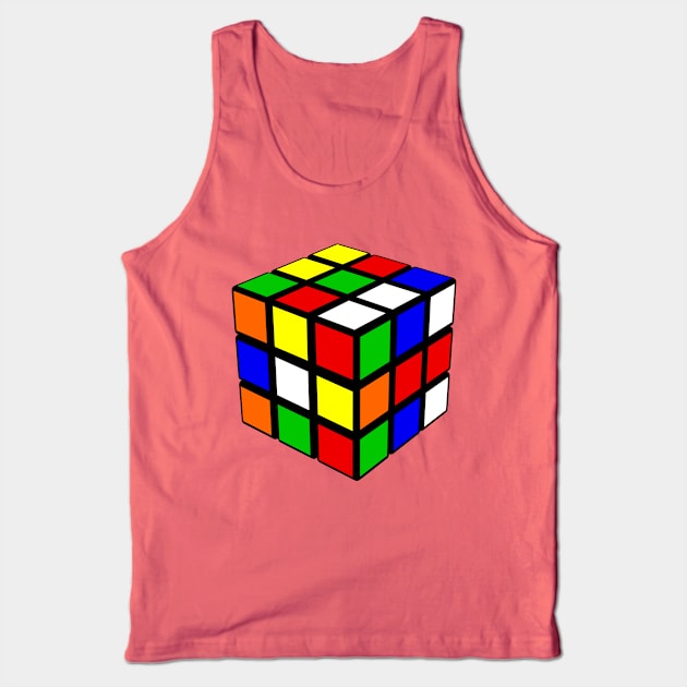 Magic Cube Tank Top by tuditees